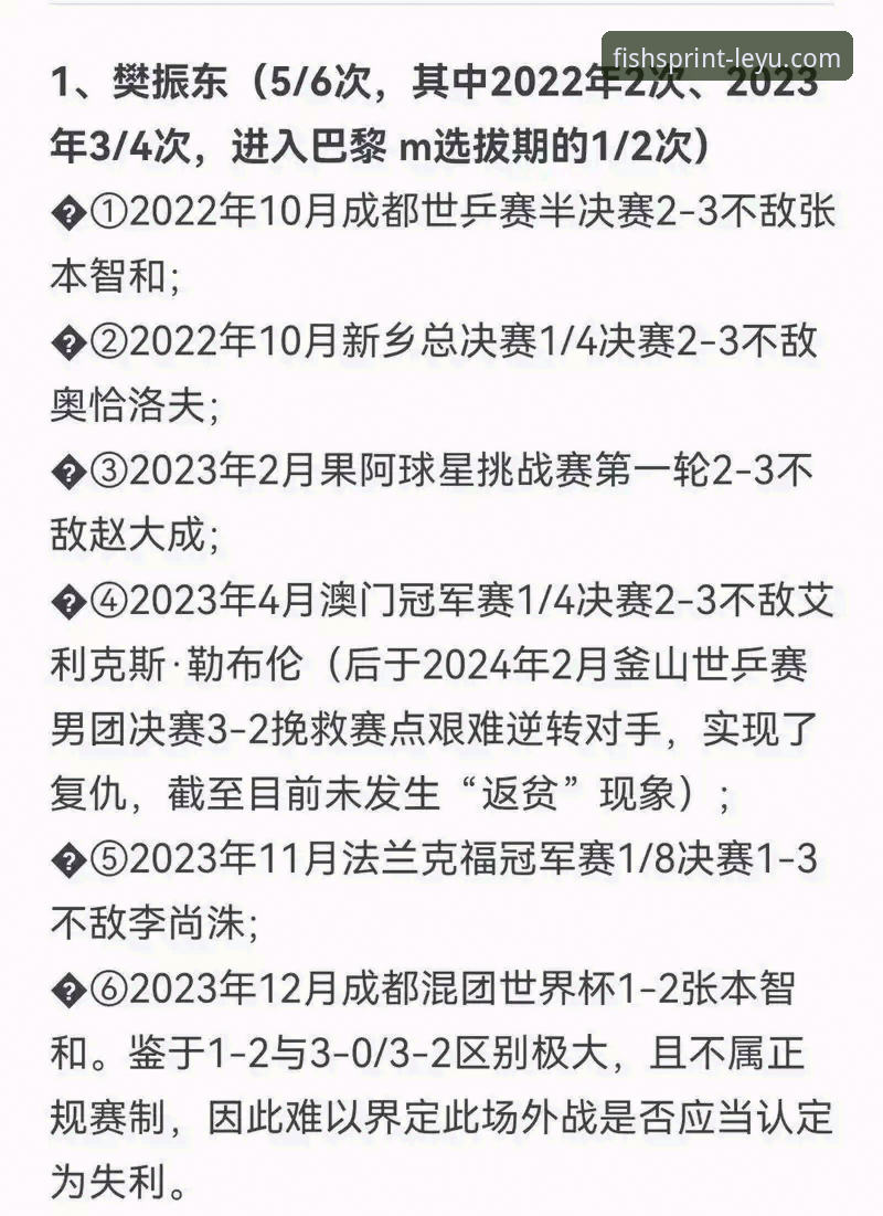 如何在乐鱼体育平台重温中国男乒的惊险胜利？一场逆转大战全解析